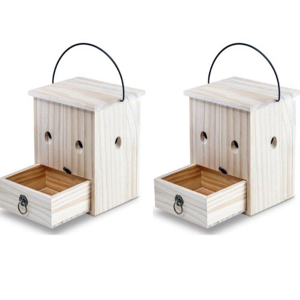 Carpenter Bee Traps for outside 2PACK– Durable, Weather-Resistant, Eco-Friendly